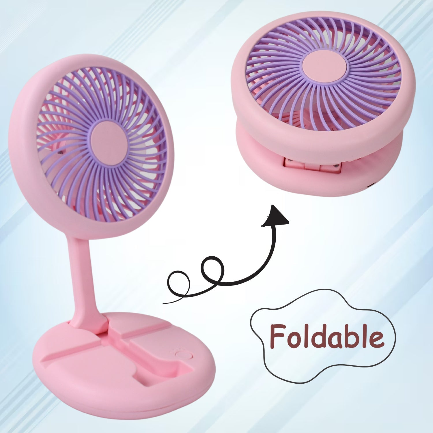 USB Rechargeable Portable Fan With LED Light Heavy Duty & Foldable Fan With Charging Port Home, Outdoor, Temple USB Rechargeable Portable Fan With LED Light Heavy Duty & Foldable Fan With Charging Port Home, Outdoor, Temple